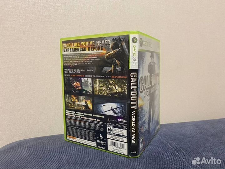 Call of duty world AT war xbox 360