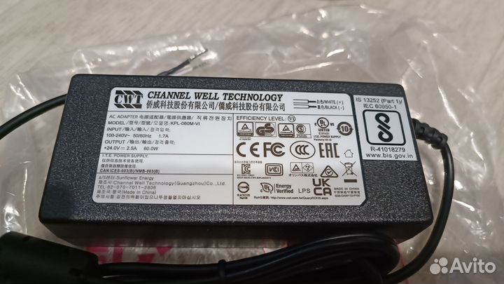 Блок питания 24v для видеонаблюдения