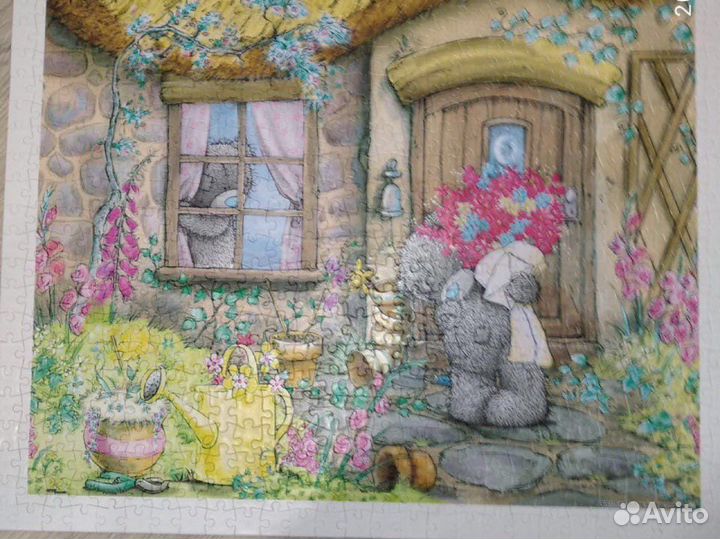 Пазлы пластик, размер 378х308, в солидной коробке