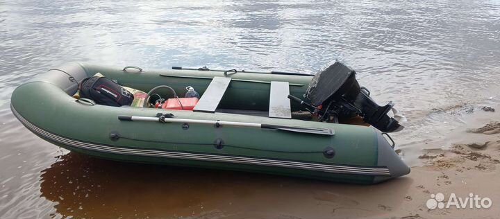 Пвх лодка Oрка 380 нднд с мотором 9.9