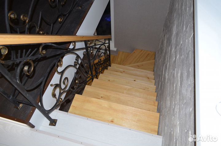 Лестница каркас металл