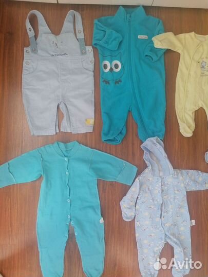 Детские вещи пакетом 56 62 68