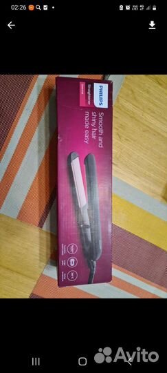 Выпрямитель для волос новый