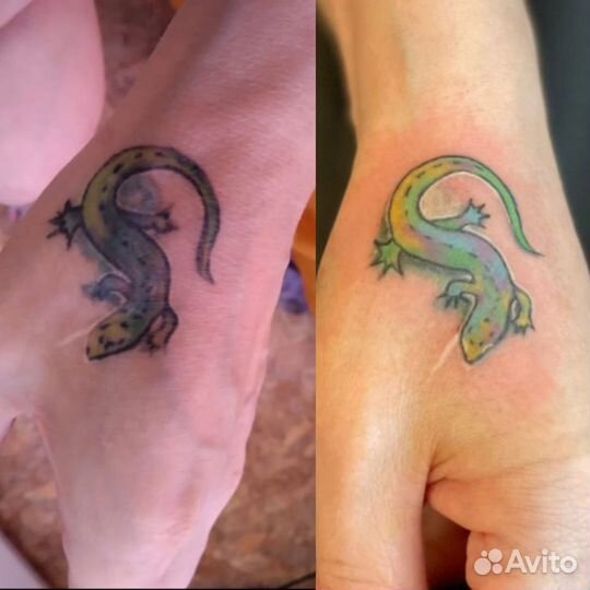 Художественное тату