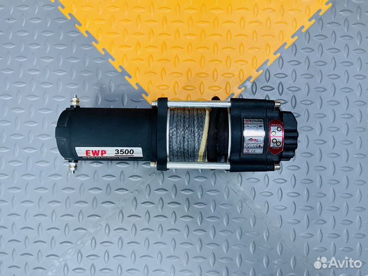 Лебедка электрическая 12V Runva 3500 lbs 1588 кг