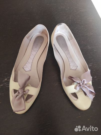 Балетки женские р 36 Испания натуральная кожа