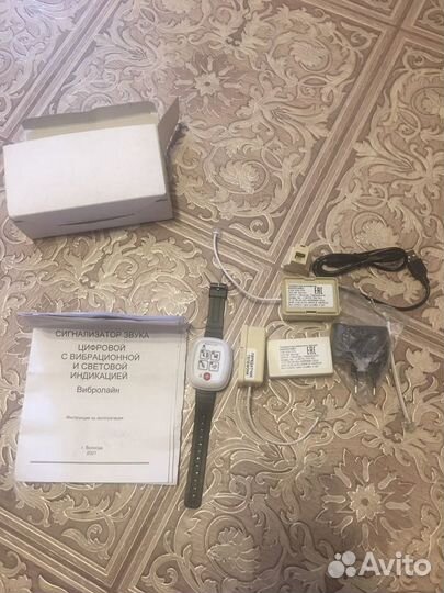 Сигнализатор звука для слабослышащих и глухих