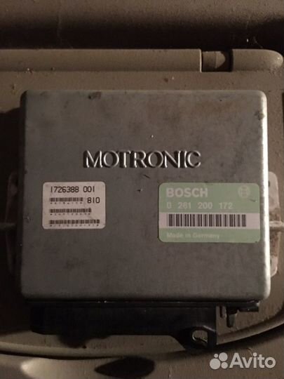 Блок управления двигателем эбу 0261200172 bmw