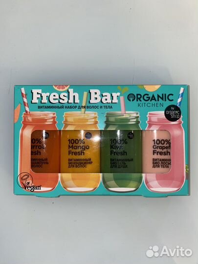 Набор для волос и тела Organic Kitchen Fresh bar