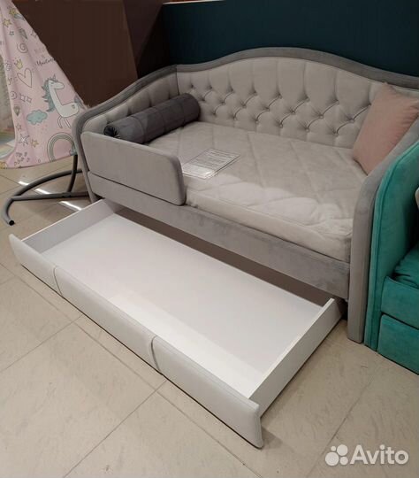 Детская кровать мягкая