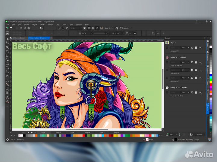 Coreldraw Graphics Suite 2022-2017 Установка \ New