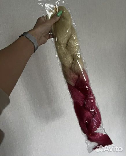 Хвост шиньон накладной