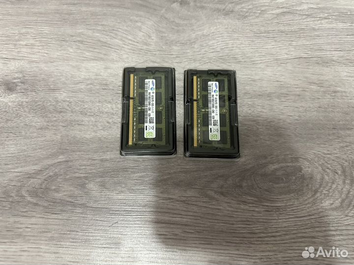 Оперативная память Samsung ddr3 4gb x2 1600MHz