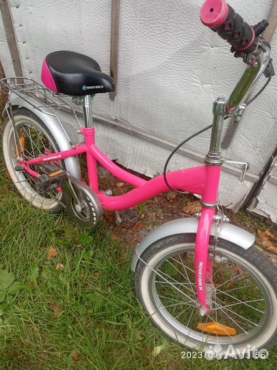 Детский велосипед по цвету для девочек двухколесны
