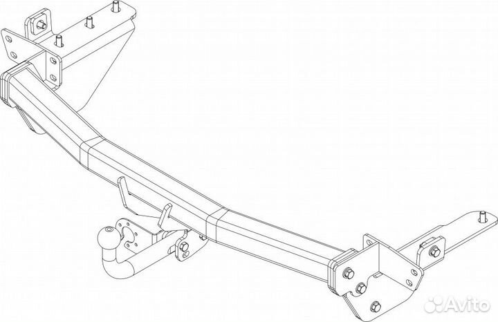 Фаркоп Lexux NX I (2014) (AvtoS LX 04)