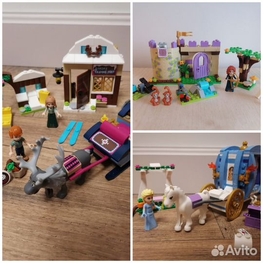 Lego friends Disney Princess 41066 41051 41053