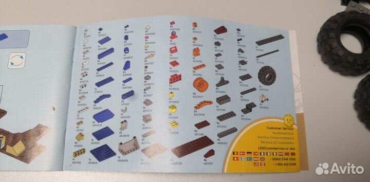 Конструктор Lego City Monster Truck 60180