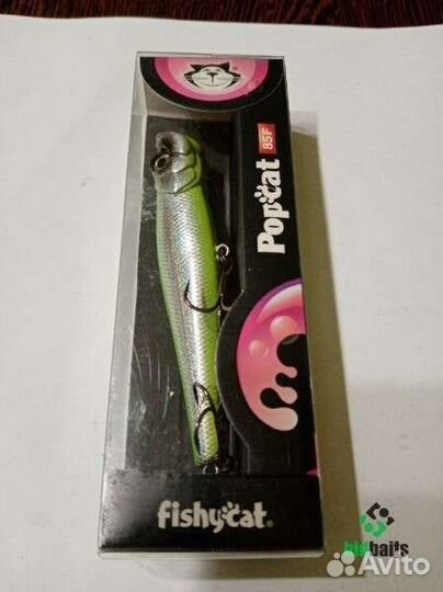 Воблеры Fishycat Popcat 85F (85мм 9,2г)