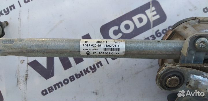 Трапеция стеклоочистителя Skoda Octavia Лифтбэк