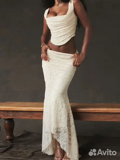 Топ корсет и юбка макси