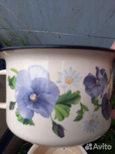 Горшок детский эмалированный