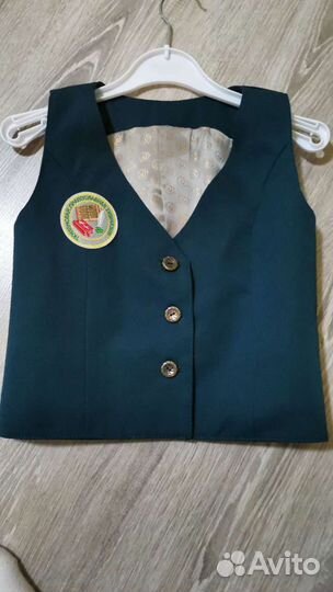 Жилетка православная гимназия новая и рубашка