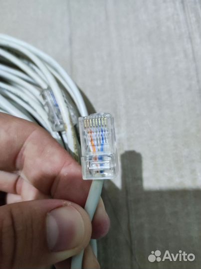 Кабель utp витая пара 4 жилы 13м