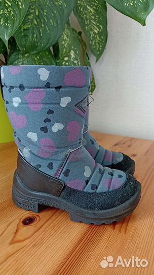 Сапоги зимние kuoma 27 для девочки
