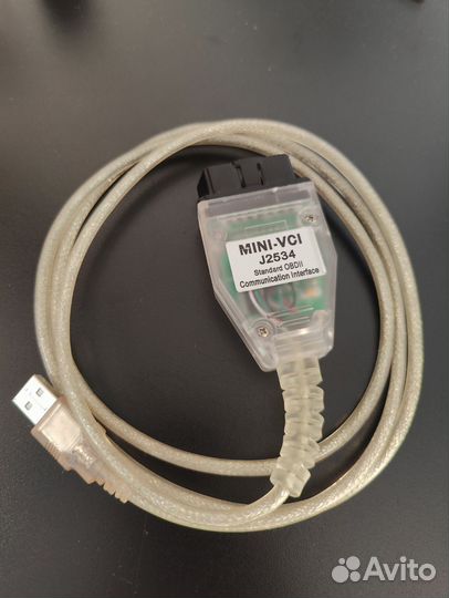 Mini VCI j2534 автосканер