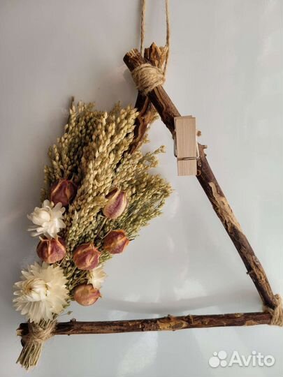 Интерьерные украшения из сухоцветов (распродаю)