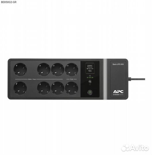 BE850G2-GR, ибп APC by SE Back-UPS 850 ва, Brick