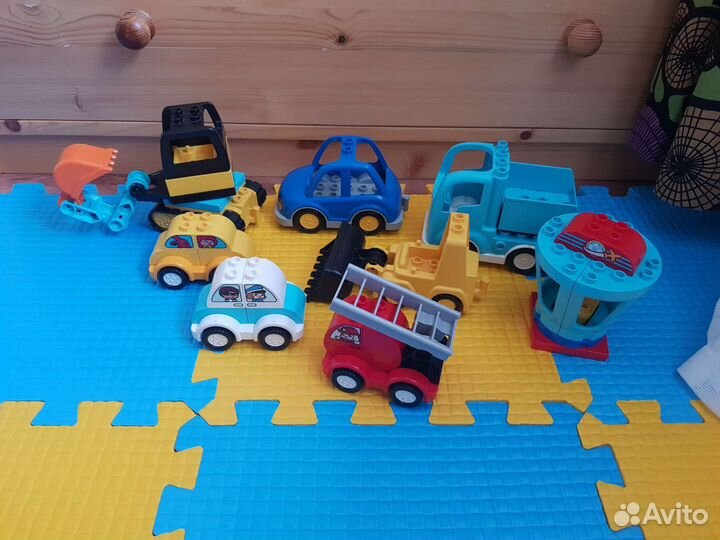 Машинки лего дупло