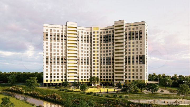 3-к. квартира, 68 м², 10/17 эт.