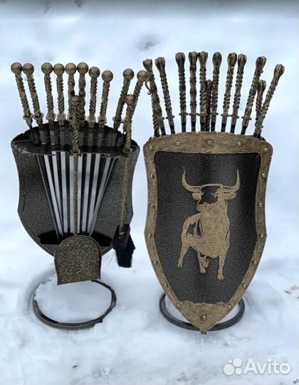 Щит Подставка под шампуры