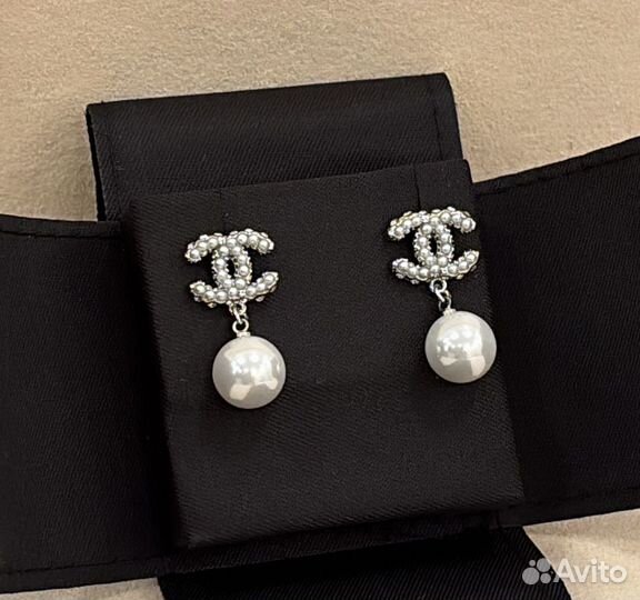 Chanel серьги коллекция 2024 года премиум