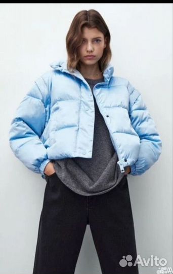 Massimo dutti пуховик -трансформер