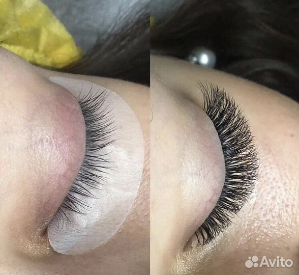 Наращивание ресниц с выездом на дом