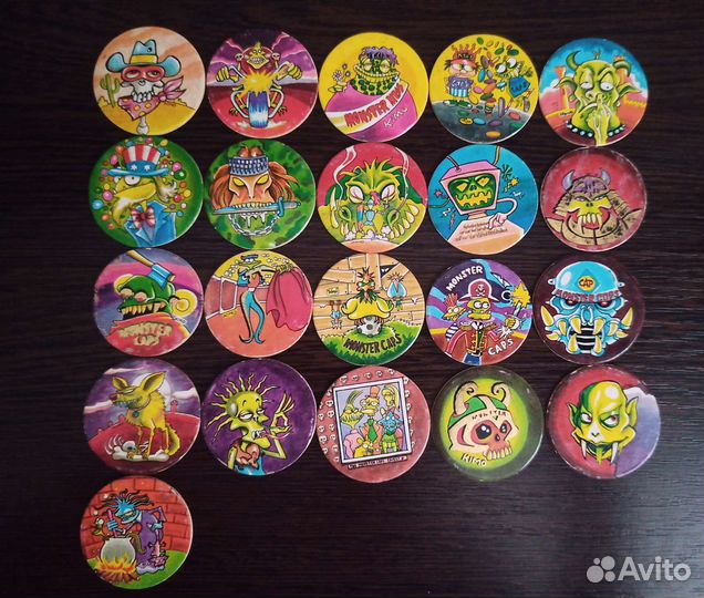 Фишки mad monster caps сотки