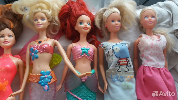 Барби русалки,фея и другие mattel