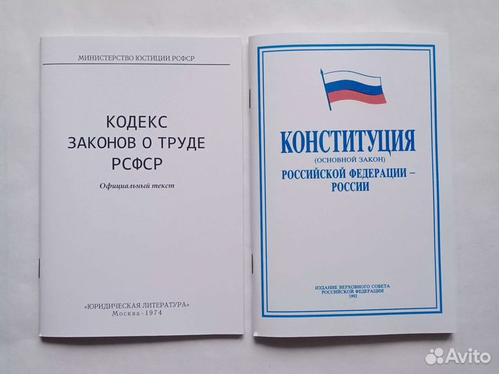 Конституция РФ 1992, Трудовой кодекс РСФСР