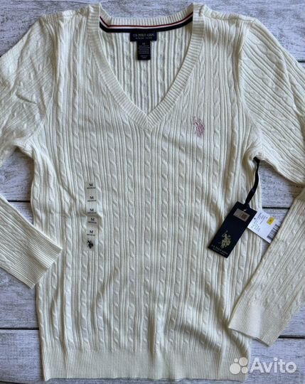 S,M,L/Us Polo Assn джемпер женский. Оригинал