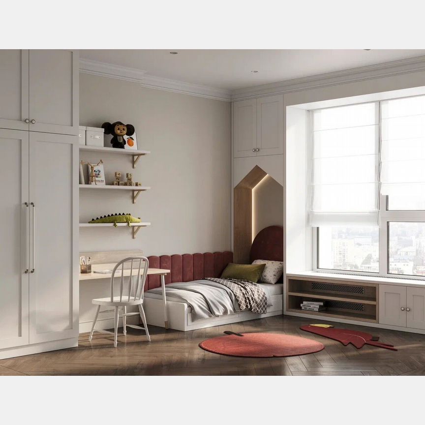 3-к. квартира, 87,3 м², 6/16 эт.