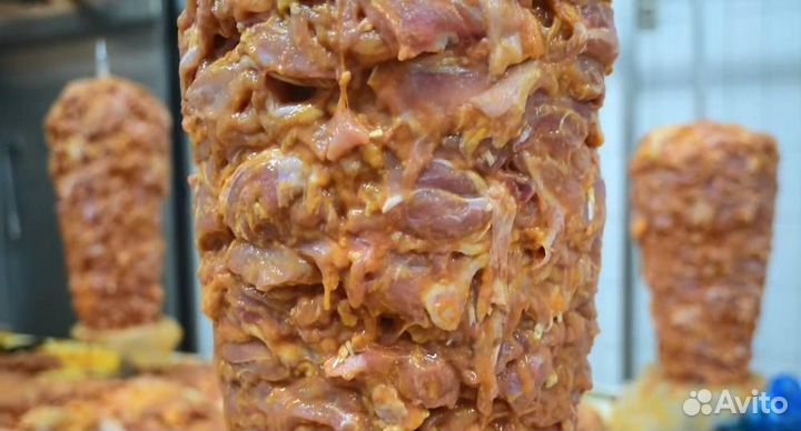 Мясо маринованное для шаурмы
