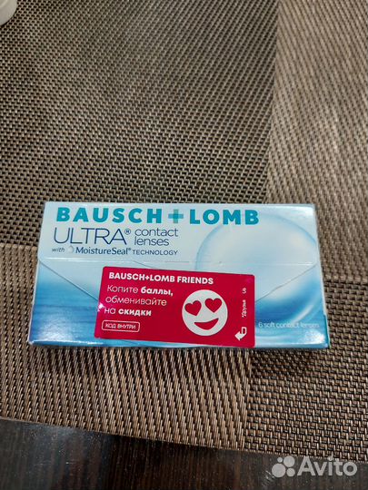 Контактные линзы Bausch + Lomb -1.50, 8.5, 1 мес