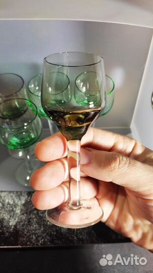 Рюмки цветное стекло СССР
