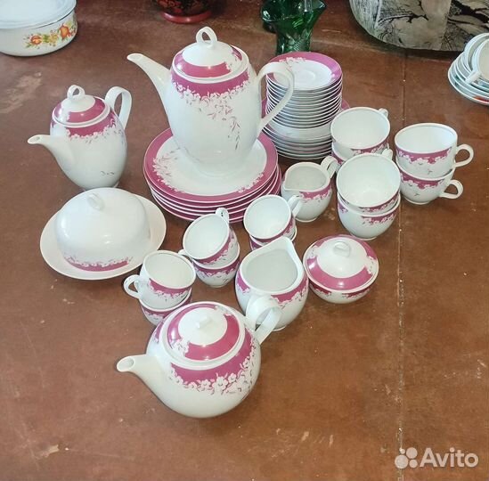 Чайный сервис из ГДР.Новый.Коллекция Кольдиц.ссср