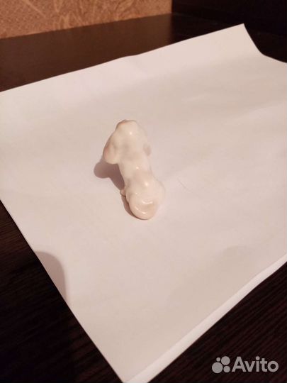 Фарфоровые статуэтки собака лфз