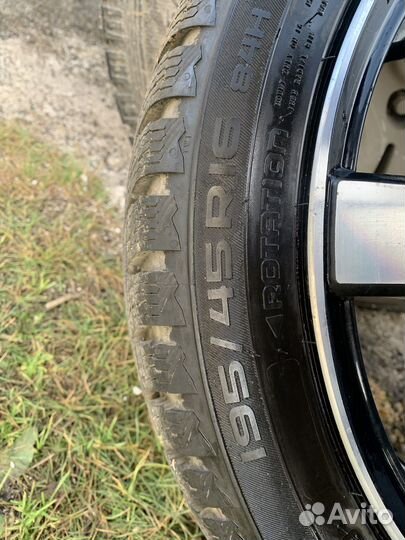 Колеса в сборе r16 зима 4 100 / 195 45 16 nokianWR