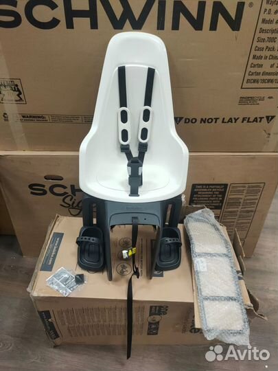 Детское велокресло Bobike ONE maxi frame 1P white