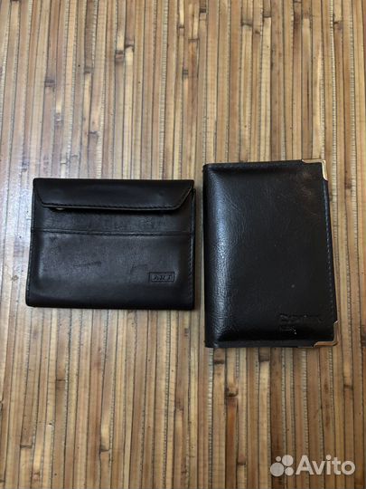 Визитница из натур кожа